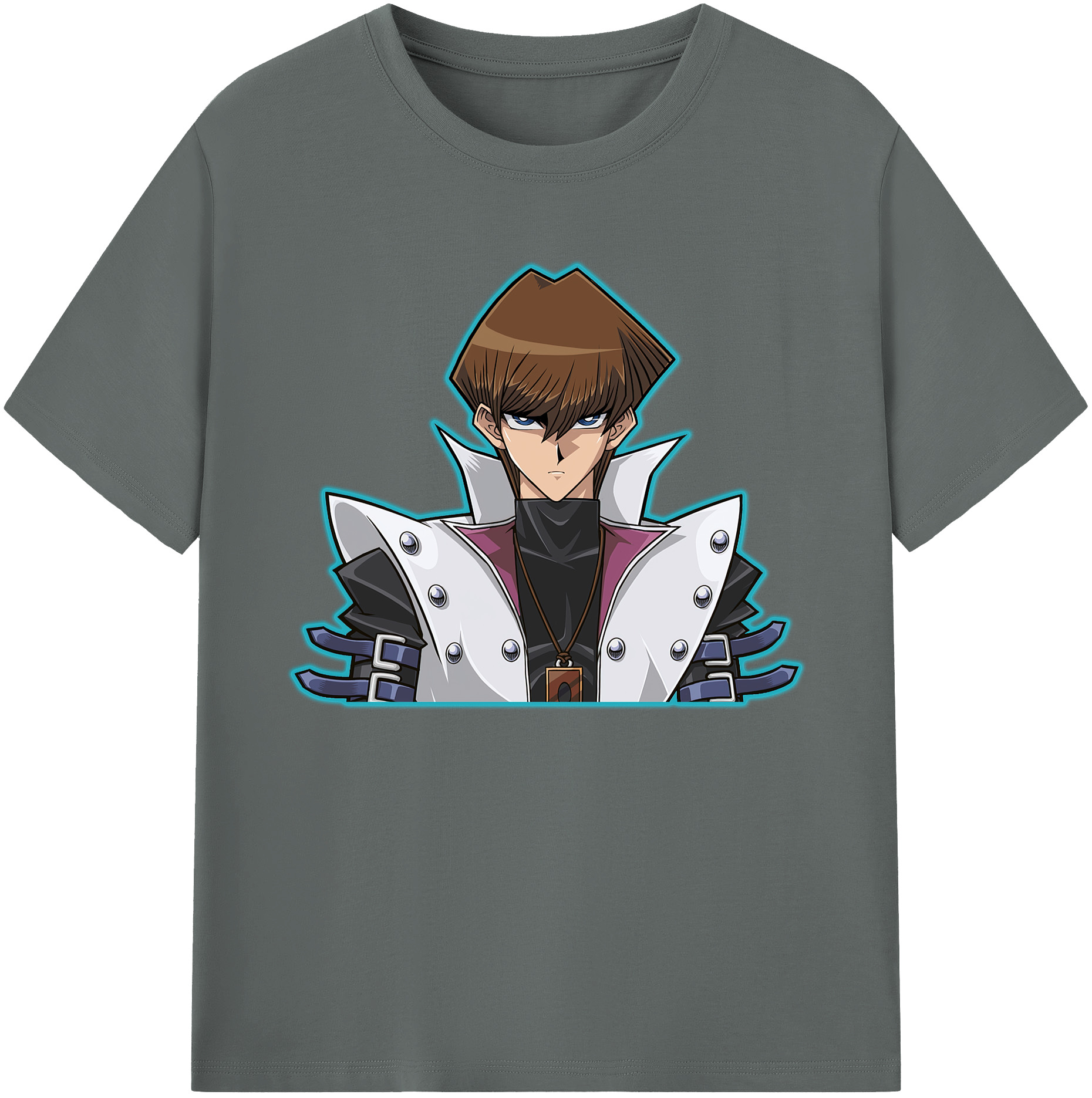 遊☆戯☆王 Yu-Gi-Oh! 綿100％ メンズ半袖Tシャツ｜肌触りやわらか＆通気性